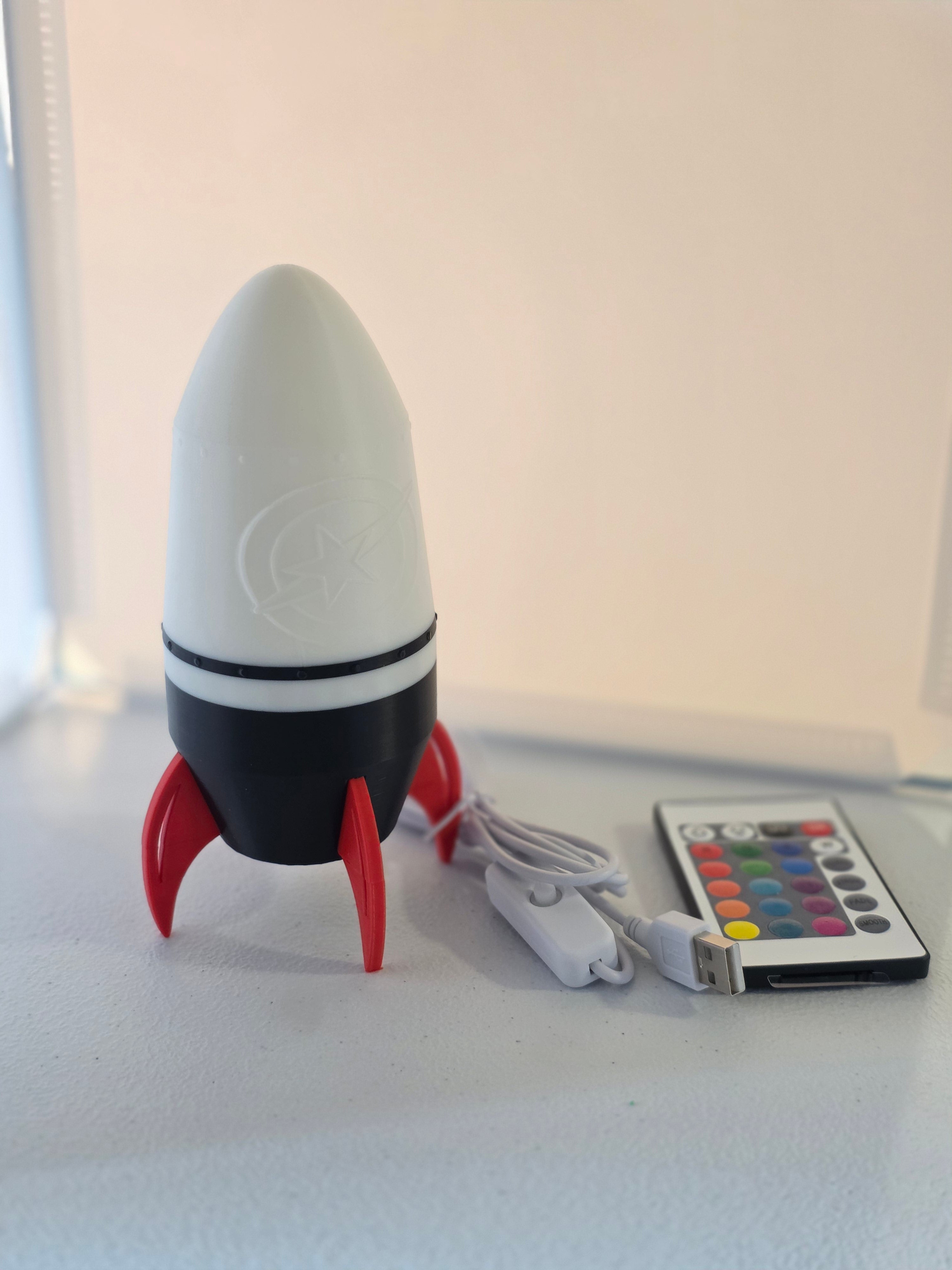 Rocket Lamp