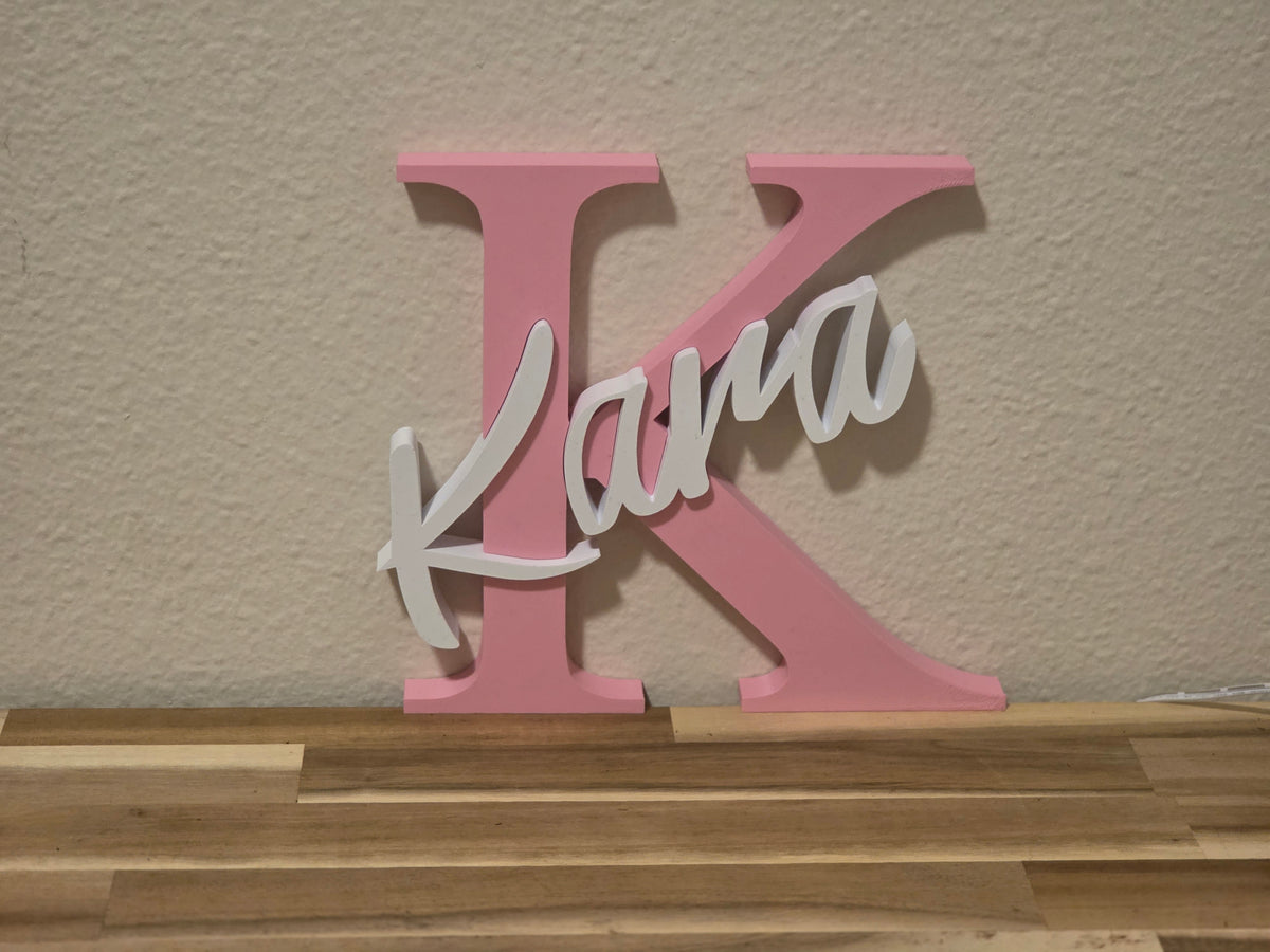 Customizable Name Wall Art - MADE TO ORDER