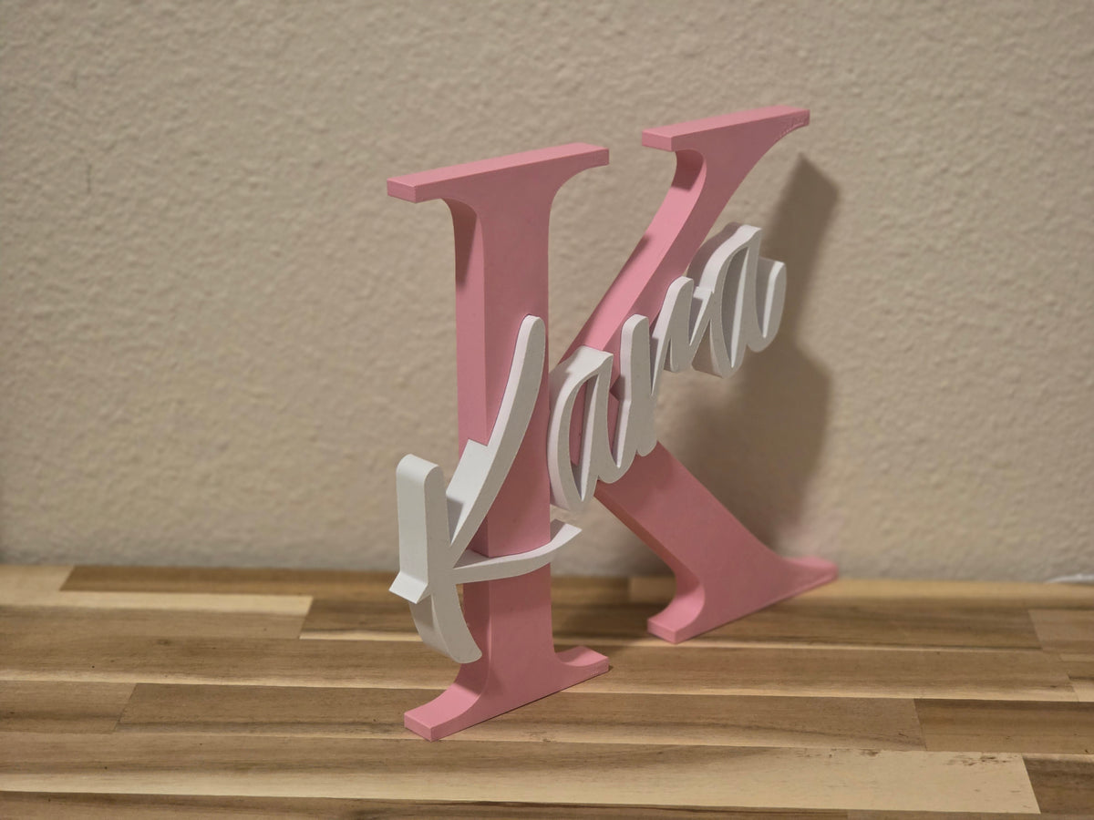 Customizable Name Wall Art - MADE TO ORDER