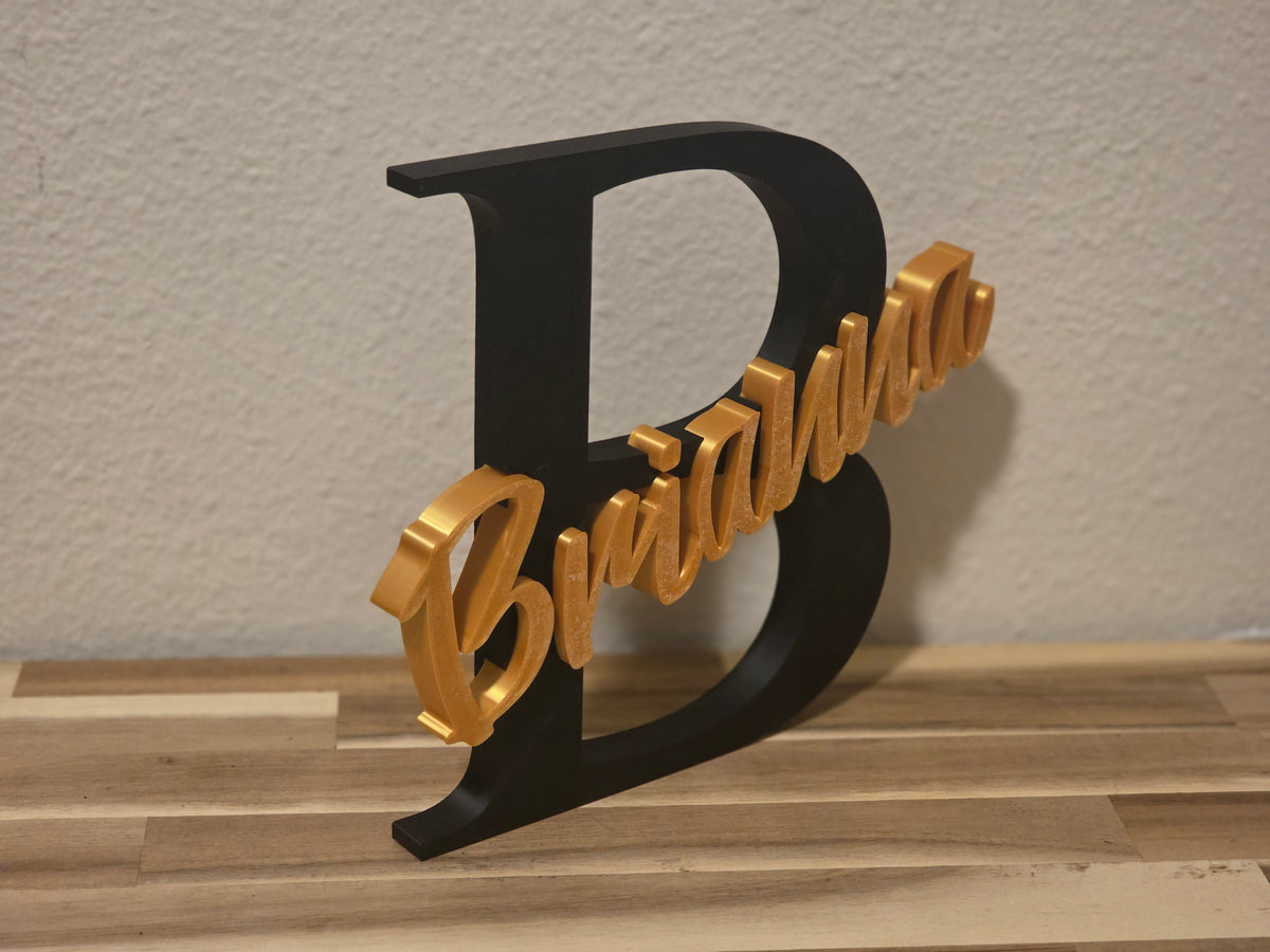 Customizable Name Wall Art - MADE TO ORDER