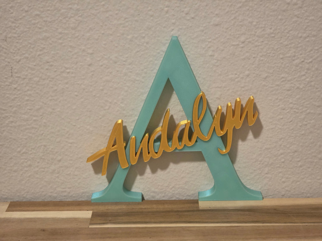 Customizable Name Wall Art - MADE TO ORDER