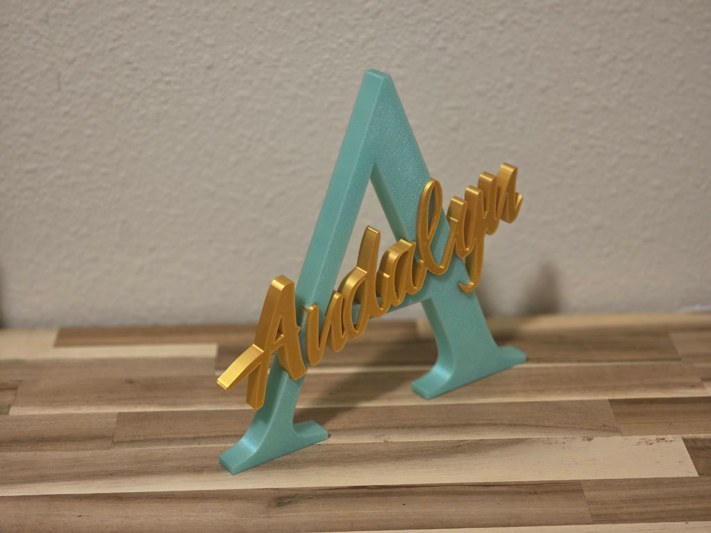 Customizable Name Wall Art - MADE TO ORDER