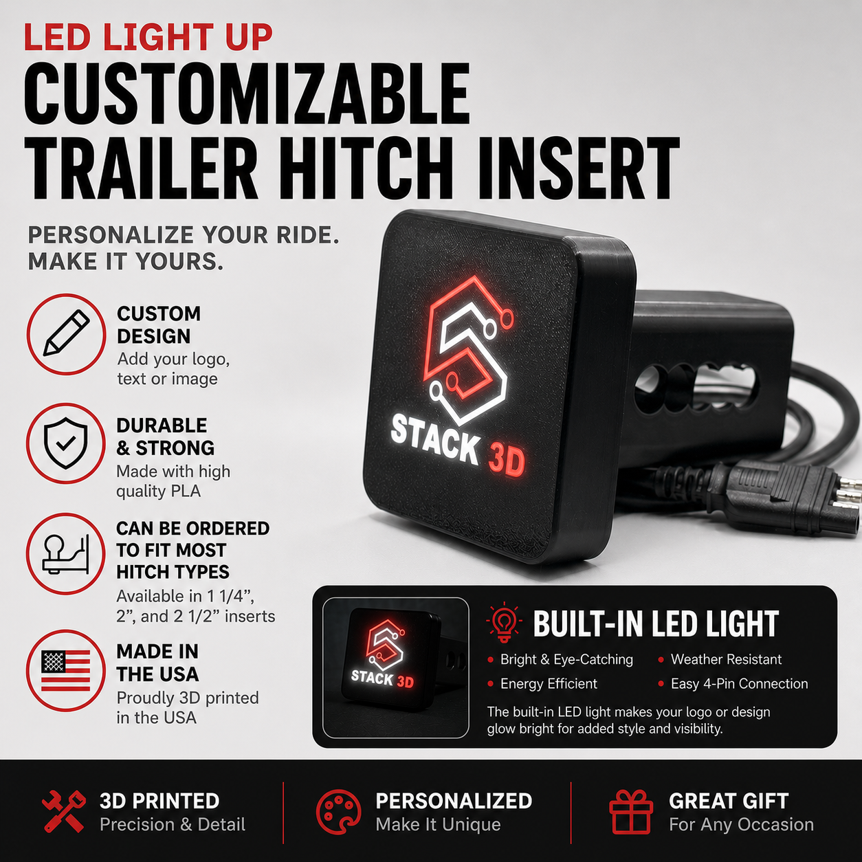 Custom LED Hitch